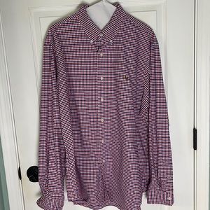 EUC Ralph Lauren Red White & Blue LS Shirt - XL